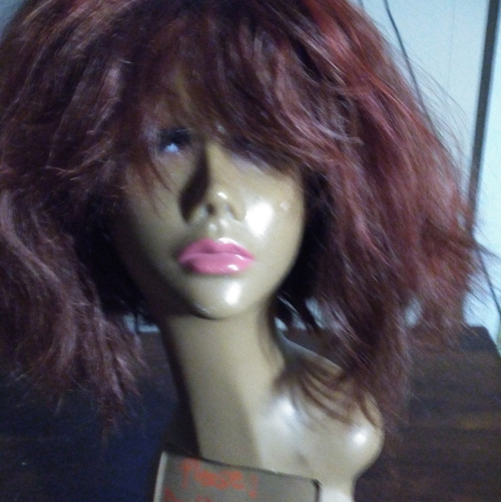 Synthetic Ombre Color Wig